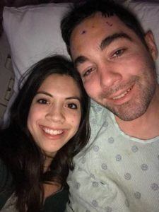 Ian y su esposa